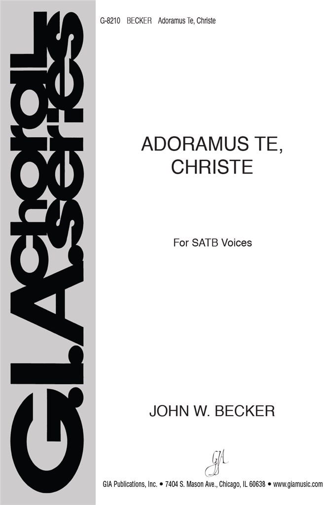 Adoramus Te, Christe